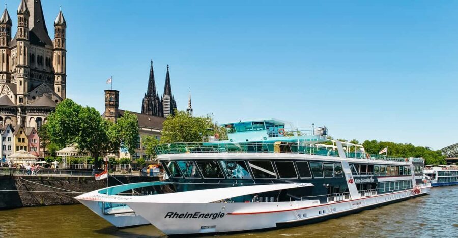 Cologne: Panoramic City Cruise - What You Actually Get: Included Cruise and Audio
