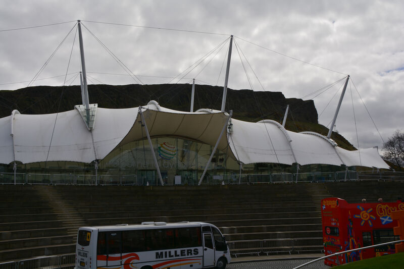Dynamic Earth science centre Edinburgh
