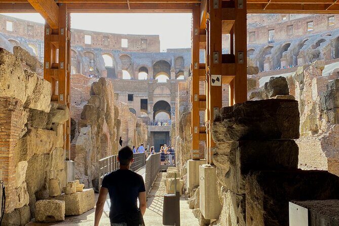 Expert Guided Tour of Colosseum Arena OR Underground, and Forum - The Roman Forum: Walking Where History Happened