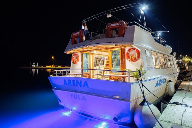 Fantastic DOLPHIN & SUNSET TOUR with dinner ( Pula-NP BRIJUNI ) - Dining and Drinks While Cruising