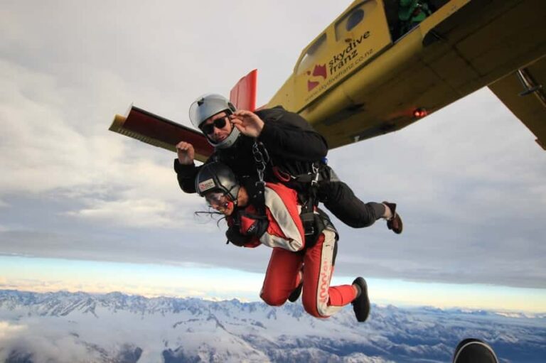 Franz Josef: 13,000ft, 16,500ft or 18,000ft Skydive - Practical Details and Tips