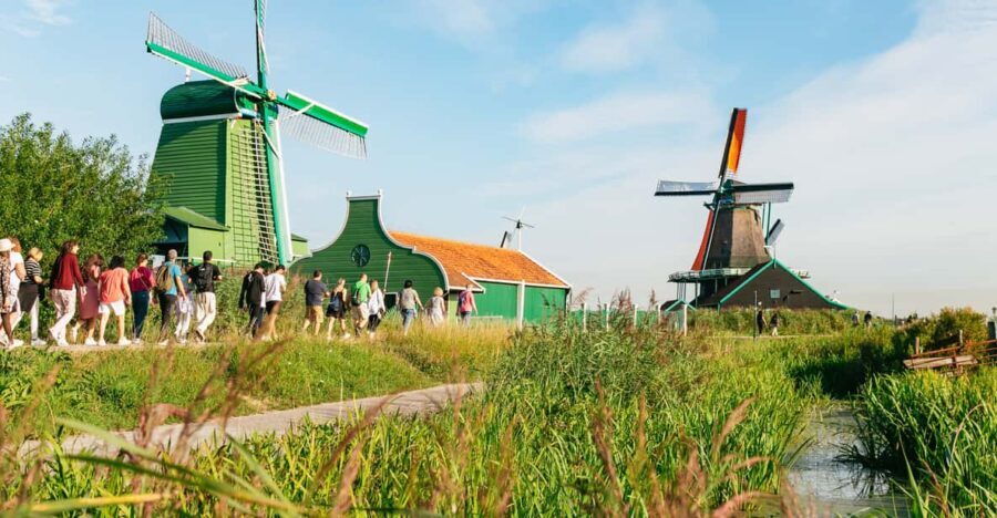 From Amsterdam: Zaanse Schans, Edam, Volendam & Marken - Zaanse Schans: working windmills, wooden houses, and photo-friendly wander time