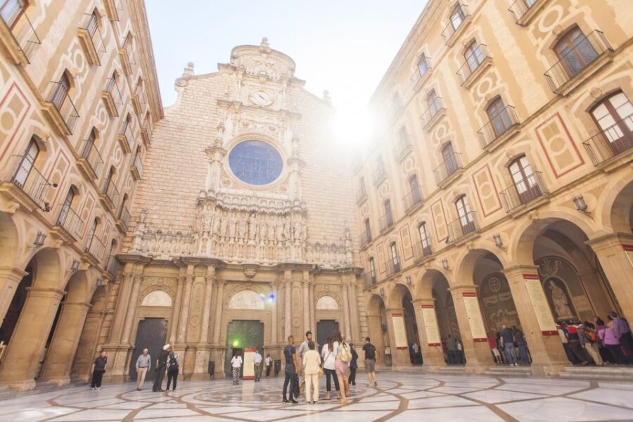 From Barcelona: Montserrat Half-Day Wine and Tapas Trip - The Big Mountain Moment: Guided Visit at Montserrat Monastery