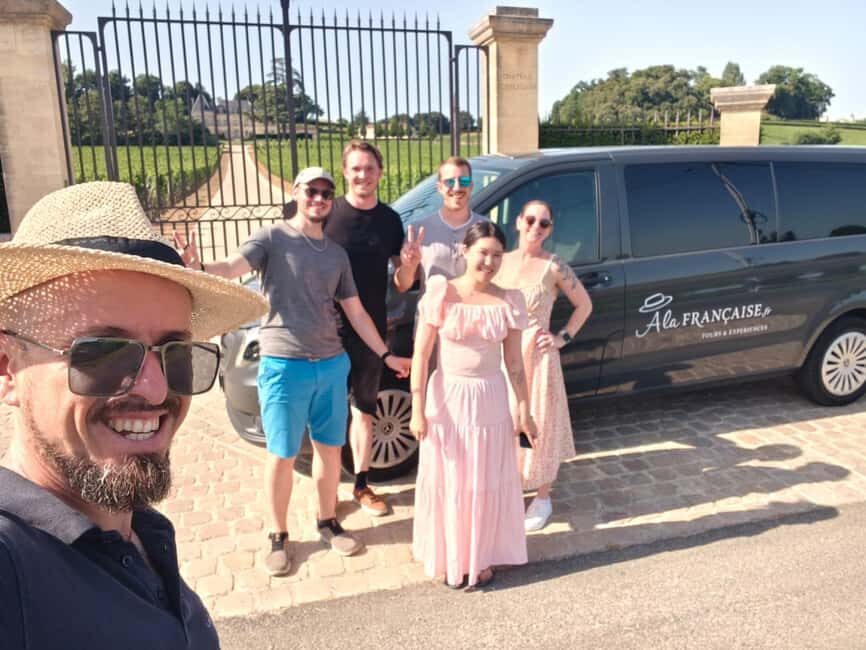 From Bordeaux: Afternoon Saint-Emilion Wine Tasting & snack - The meet-up in Bordeaux: Girondins Column in Quinconces Square