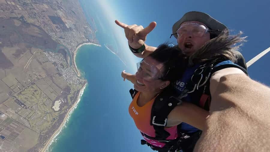 From Melbourne: Tandem Skydive over Great Ocean Road - The Scenery and Views