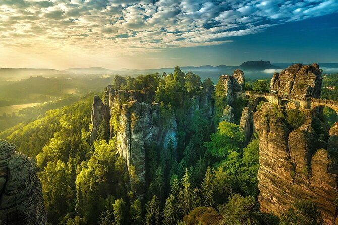 From Prague: Bohemian & Saxon Switzerland Small-Group Hike - Bastei Bridge Views: The Classic Elbe Canyon Stop