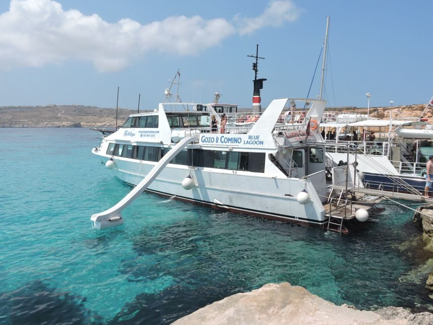 From Sliema: Gozo, Comino and Blue Lagoon Cruise - Finding the boat: Sliema departure without stress