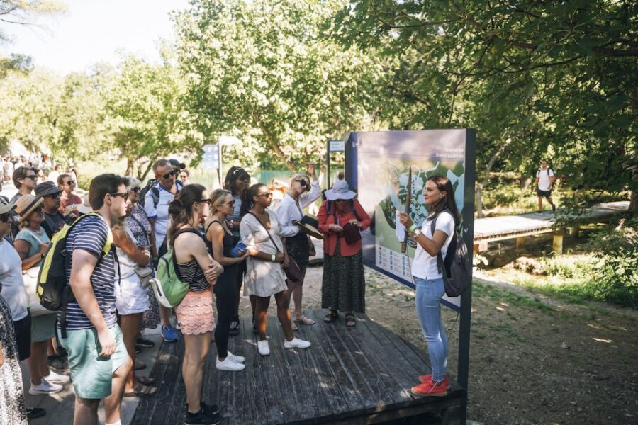 From Split: Krka Waterfalls Tour with Boat Cruise & Swimming - Meeting point in Split: Marulićeva ul. 4 and the 15-minute rule