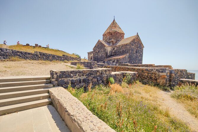 From Yerevan:Sevan, Dilijan, Haghartsin, Goshavank, Lake Parz - Haghartsin Monastery: Built with Two Types of Stone in a Forest Valley