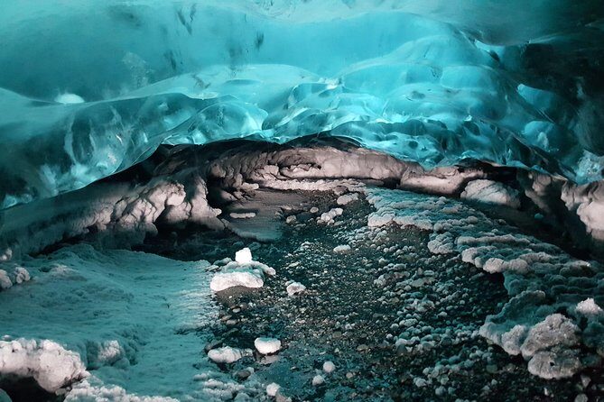 Frozen Wonders : Small Group Ice Cave Tour - The off-road ride: glacier Jeeps that actually make sense here