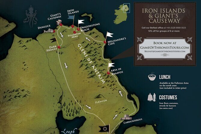 From Belfast: Game of Thrones, Iron Islands & Giant's Causeway - What Makes the Guides Special
