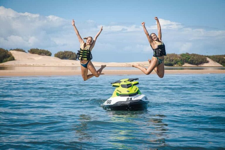 Gold Coast: 1-hour Jet-Ski Safari -No Slow Zones + Free Pics - The Route and Views
