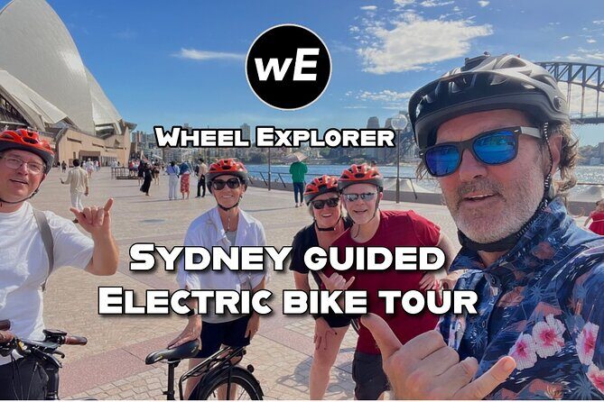 Guided Electric Bike Tour of Sydney with Bluetooth helmets - The Itinerary in Detail
