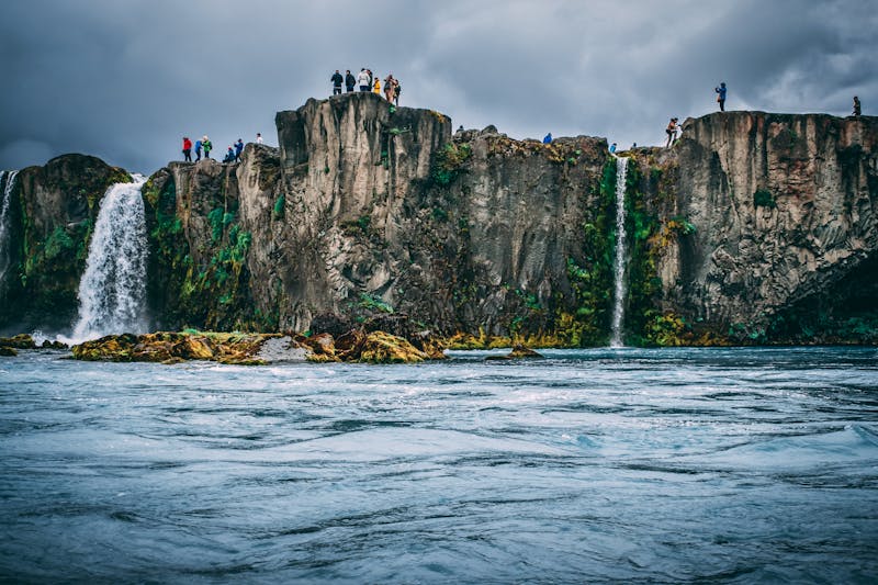 Godafoss waterfall Iceland