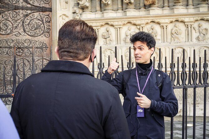 Inside Notre Dame Tour with Small Group City Stroll - The real value: a guide with a tight route