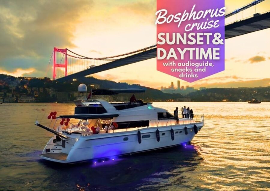 Istanbul: Sunset or Day Small-Group Yacht Cruise with Snacks - Meeting Points: Karaköy, Galataport, and Üsküfçüler Sokak