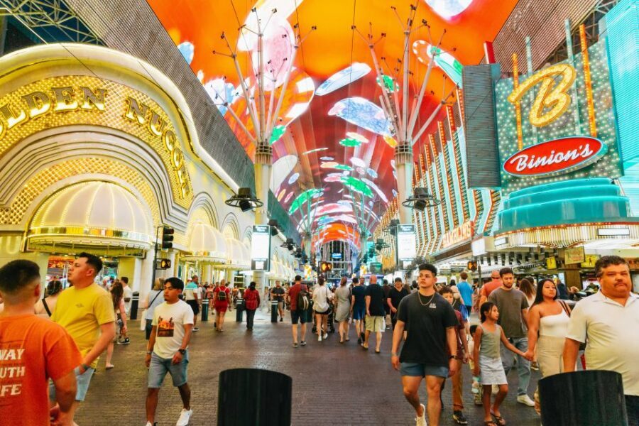 Las Vegas: Sightseeing Night Tour by Open-top Bus - The Main Route: Strip Icons Plus a Downtown Hit