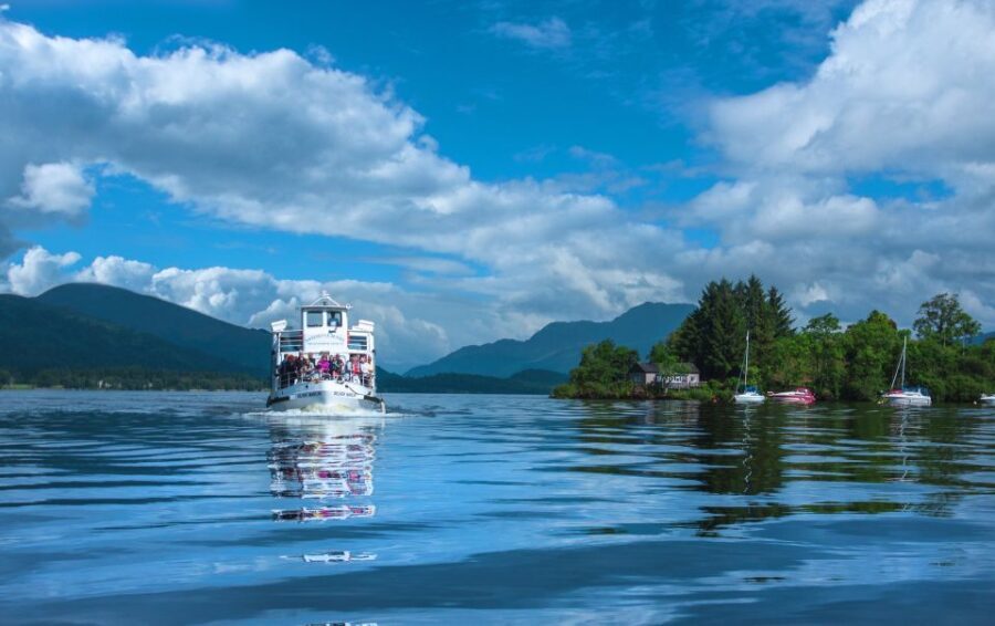 Loch Lomond: Island Discovery 2-Hour Cruise - Getting on board at Balloch Village Ferry Landing (Sweeney’s Cruise Co.)