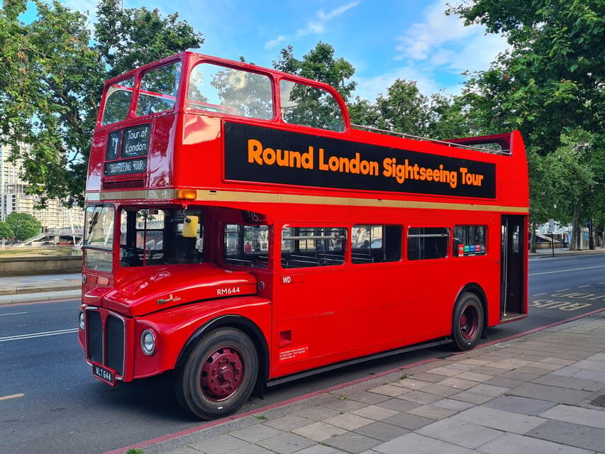 London: Guided Sightseeing Tour on a Vintage Open-Top Bus - The 90-minute plan: essentials covered in one ride
