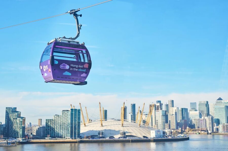 London: IFS Cloud Cable Car - Where You Go: Greenwich Peninsula to the Royal Docks