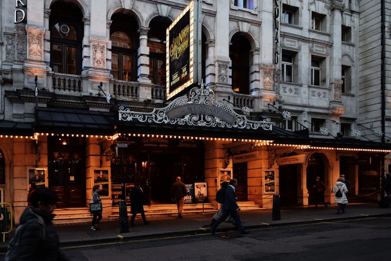 Illuminated theatre London