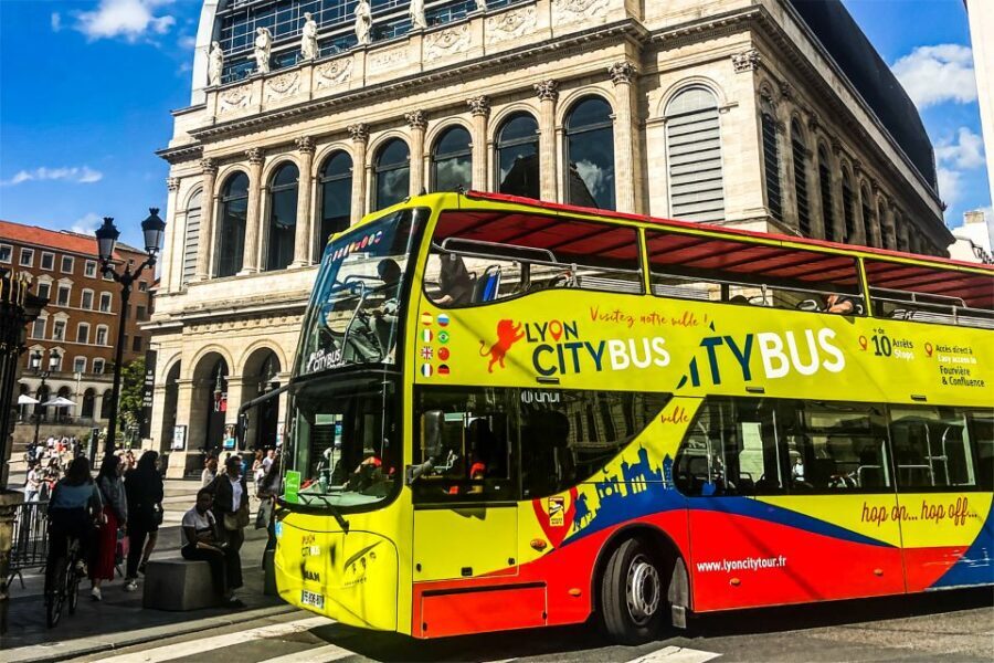 Lyon City Hop-on Hop-off Sightseeing Bus Tour - Tickets, price, and the 2-day upgrade for 5€ more