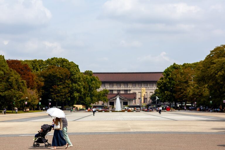 Family at Ueno Park Tokyo