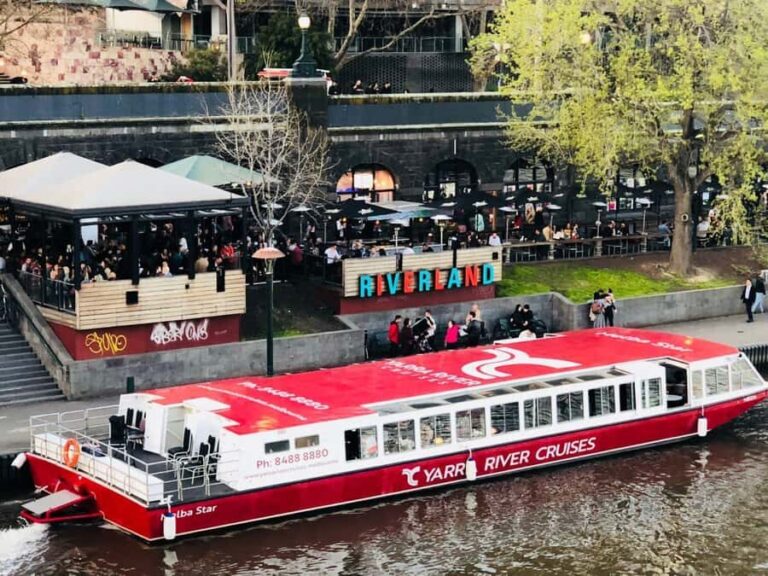Melbourne: Yarra River Sightseeing Cruise - What to Expect on the Cruise