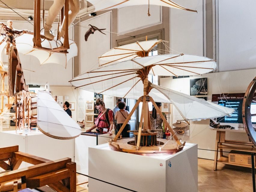 Milan: Leonardo3 The World of Leonardo Museum Entry Ticket - Enter through Galleria Vittorio Emanuele II near Piazza della Scala