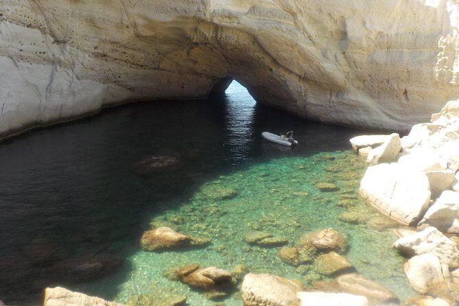 Milos Small-Group Full-Day Cruise with Snorkelling and Lunch - Swimming, Snorkeling, and the Cave Experience