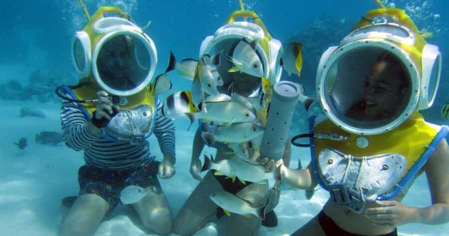 Moorea: Aquablue Helmet Underwater Walking Experience - Starting Point and Logistics