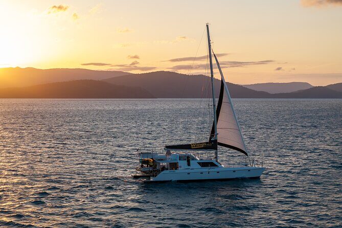 NEW SUNSET TOUR-Airlie Beach Sunset Sail in Style- BYO drinks - The Onboard Experience: Food, Drinks, and Atmosphere