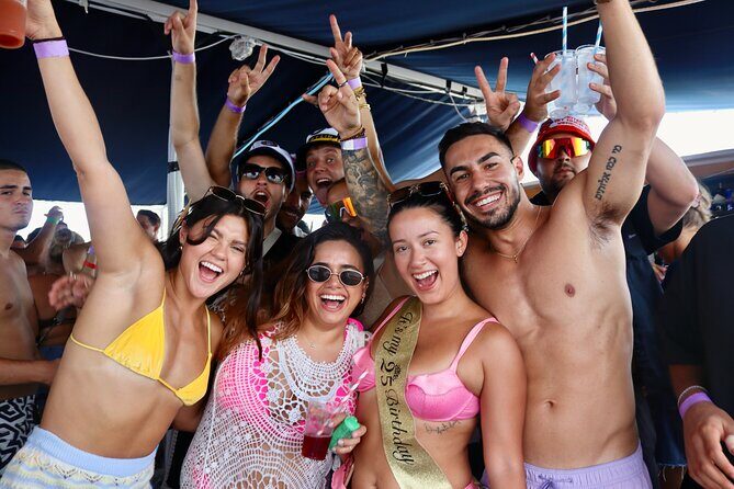 Out to Sea Split Boat Party w/ Blue Lagoon Swim, Dj & Afterparty - Affordable Bars and Food Keep You Going