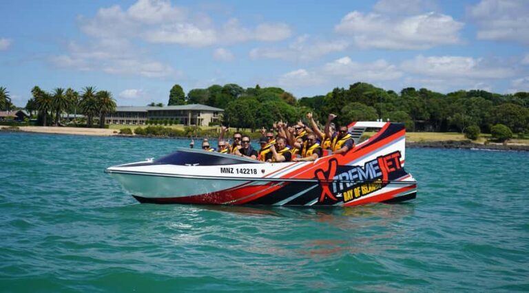 Paihia: Bay of Islands 30-minute Adventure Jet Boat Trip - Details on the Itinerary and Group Experience