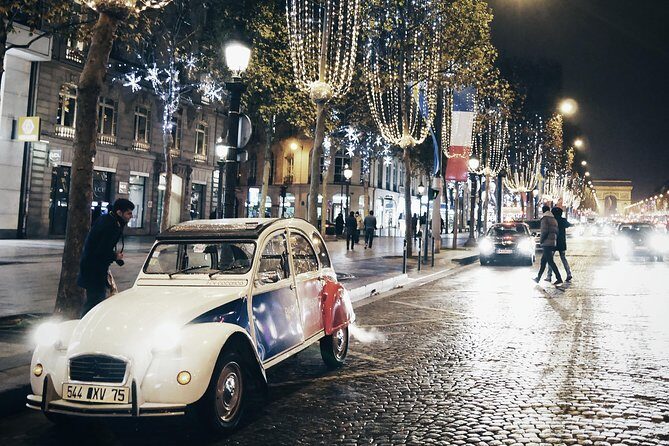 Paris and Montmartre 2CV Tour by Night with Champagne - Timing: Departures, Sunset Logic, and Traffic Reality