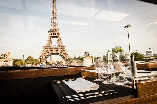 Paris Bustronome Gourmet Sightseeing Dinner on a Panoramic Bus - Where You Meet and How the Timing Works