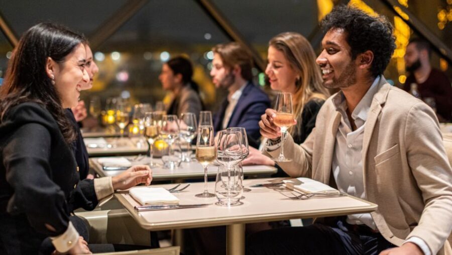 Paris: Elegant Dinner with Drinks in the Eiffel Tower - Location and Timing: Meeting Point at 8:30 PM