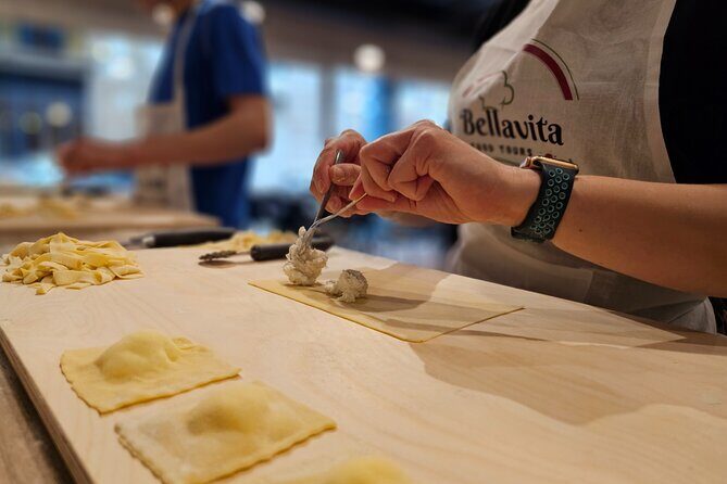 Pasta Fettuccine, Ravioli and Tiramisu MasterClass - Location and Meeting Point: iQ Hotel Roma on Via Firenze