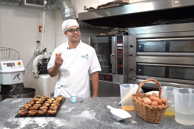 Pastel de Nata Masterclass at a Real Bakery in Downtown Lisbon - Where you meet: Santa Justa area makes it easy to plan