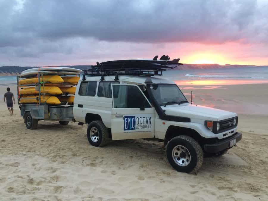 Rainbow Beach: 4WD Beach Drive Adventure and Surf Lesson - The Experience in Context