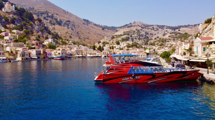 Rhodes: High-Speed Boat to Symi Island & Saint George's Bay - Choosing the Right Departure for Your St George’s Bay Swim