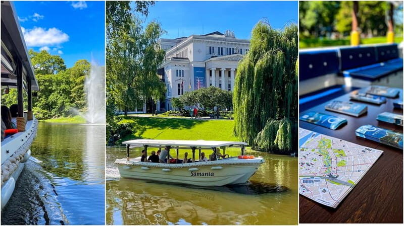 Riga: Canal Boat Sightseeing Tour With Audio guide - Getting to the pier in Kronvalda Park (where to start)