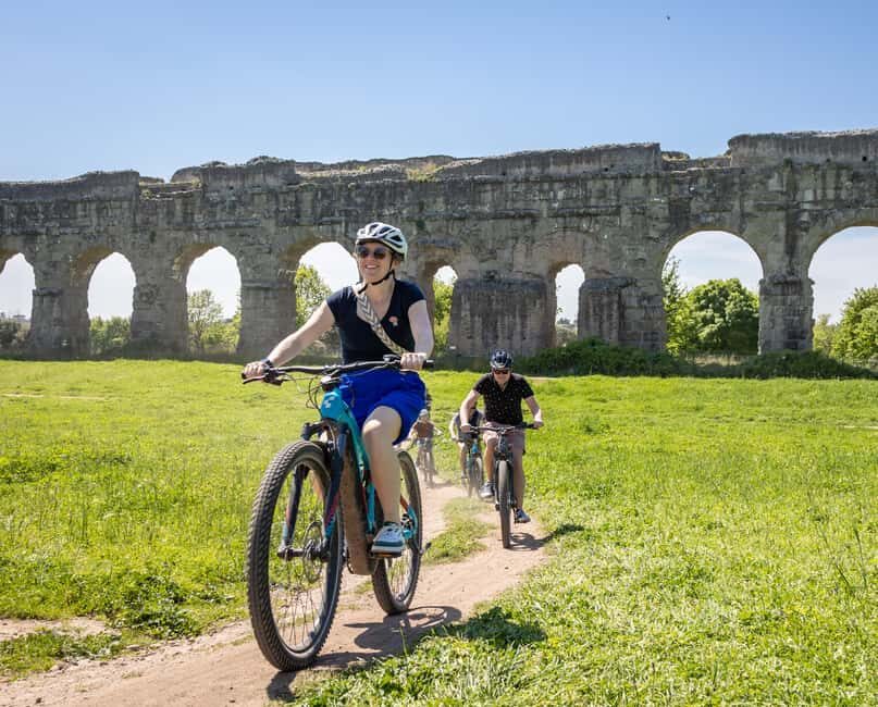 Rome: Appian Way & Aqueducts E-Bike Tour (Catacombs & Food) - The CUBE PRO 120 e-bike and why suspension matters here