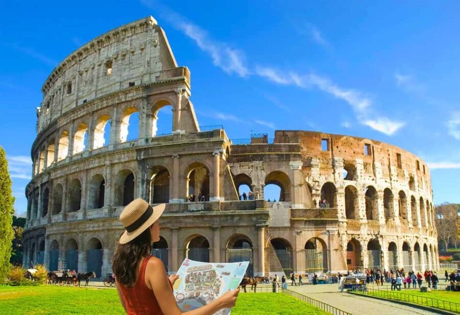 Rome: Colosseum Access with Official App & Arena Option - Where the Day Starts: Meeting Point, Host, and Language Support