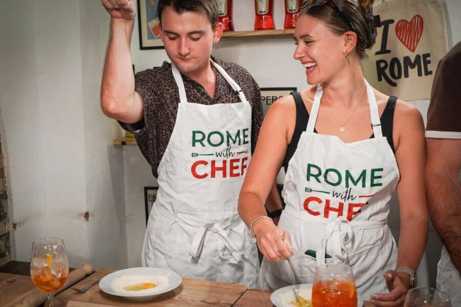Rome Cooking Class: Make Pasta and 3 Spritz Cocktails - Where You Meet and How Not to Miss It