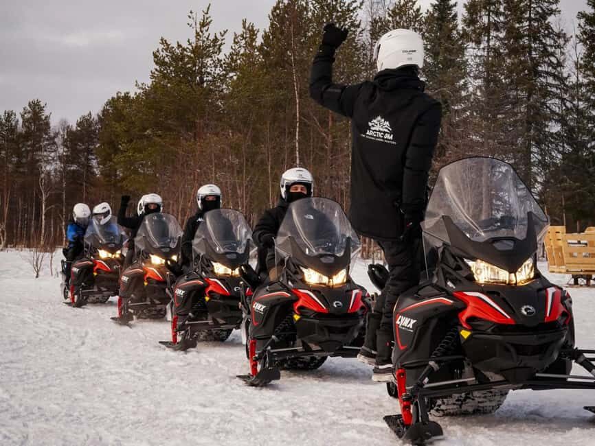 Rovaniemi: Drive New 2025 Snowmobiles on Arctic Safari & BBQ - New 2025 snowmobiles and a group size that feels manageable
