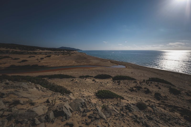 Sardinia coastline seascape