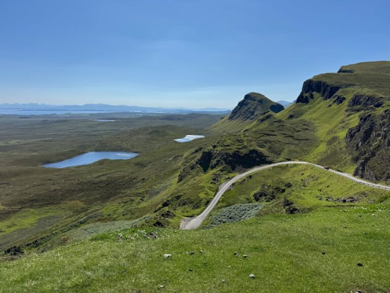 Quiraing landscape Isle of Skye Scotland