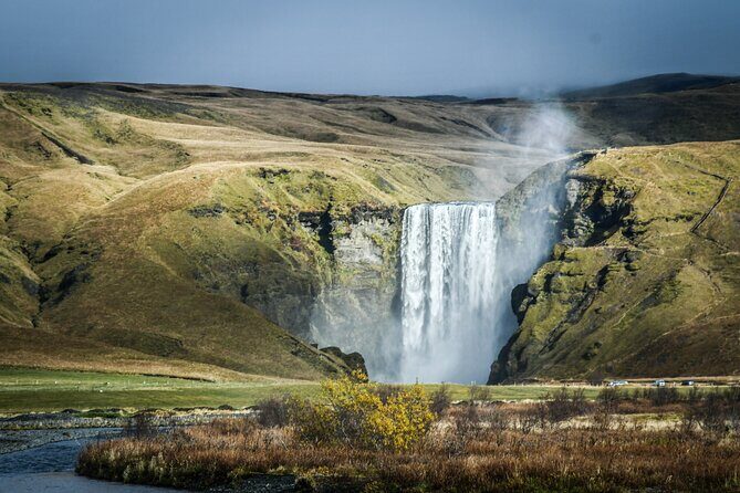 South Coast, Waterfalls and Black Sand Beach (Small Group Tour) - Stop 1: Skógafoss Waterfall and the Legend Behind the Falls