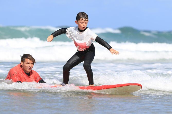 Surf Lesson - Meeting Point at The Esplanade Hotel: Easy Start, Easy Finish